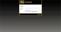 Desktop Screenshot of portal.xlbygg.se